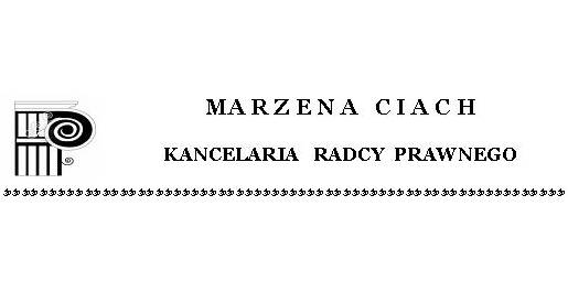 logo Kancelaria Radcy Prawnego Marzena Ciach