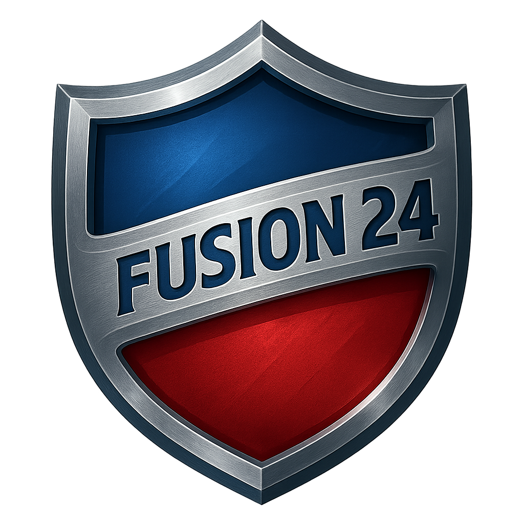 logo FUSION24 Agencja Bezpieczeństwa Informacji Tomasz Paprocki