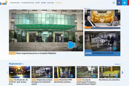 Portal informacyjny VOD telewizji lokalnej Dami24.pl